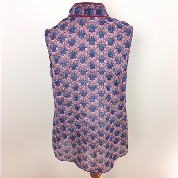 ❌SOLD❌CAbi Fan Blouse #3620 - Picture 5 of 12